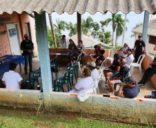 Além do conhecimento repassado foi também entregue aos moradores uma cartilha que ensina a instalar o sistema com biodigestor. Ação faz do programa de educação ambiental da empresa pública.