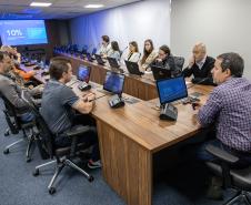 Encontro aconteceu no Palácio Taguaré, sede administrativa da empresa pública, que trabalha em seu Programa de Educação Ambiental os 17 Objetivos de Desenvolvimento do Milênio 