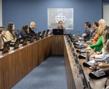 Encontro aconteceu no Palácio Taguaré, sede administrativa da empresa pública, que trabalha em seu Programa de Educação Ambiental os 17 Objetivos de Desenvolvimento do Milênio 