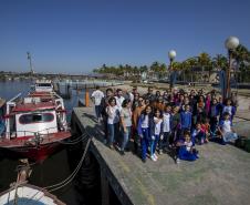 Projeto Porto Escola premia alunos de Paranaguá por desenhos e frases sobre o porto