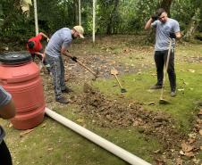 Projeto da Portos do Paraná leva saneamento básico a moradores de Eufrasina