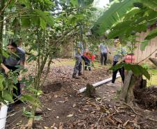 Projeto da Portos do Paraná leva saneamento básico a moradores de Eufrasina