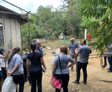 Projeto da Portos do Paraná leva saneamento básico a moradores de Eufrasina