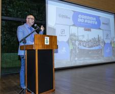 Mais de 200 alunos participaram de palestra realizada pela Portos do Paraná