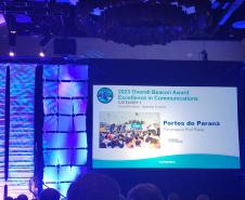 Portos do Paraná ganha prêmio nos EUA por relacionamento com a comunidade