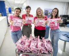 Ação marca encerramento da campanha Outubro Rosa na Portos do Paraná