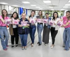 Ação marca encerramento da campanha Outubro Rosa na Portos do Paraná