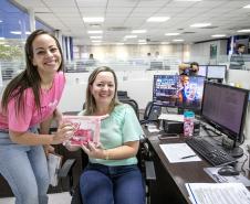 Ação marca encerramento da campanha Outubro Rosa na Portos do Paraná