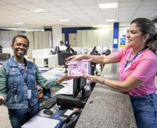 Ação marca encerramento da campanha Outubro Rosa na Portos do Paraná