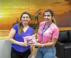 Ação marca encerramento da campanha Outubro Rosa na Portos do Paraná