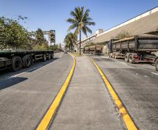 Vias próximas ao Porto de Paranaguá ganham nova sinalização