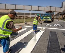 Vias próximas ao Porto de Paranaguá ganham nova sinalização