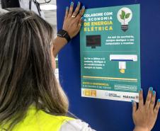 Portos do Paraná promove campanha interna para economia de energia elétrica