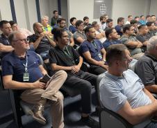 Colaboradores da Portos do Paraná lotam auditório em evento do Novembro Azul