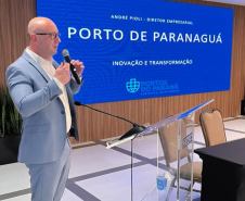 Porto de Paranaguá é destaque em palestra no Fórum Sul Brasileiro de Inovação