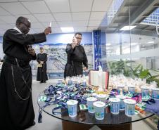 Imagem da Nossa Senhora do Rocio visita a Portos do Paraná