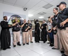 Imagem da Nossa Senhora do Rocio visita a Portos do Paraná