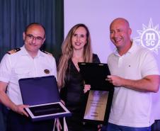 Navio MSC Musica atraca pela primeira vez em Paranaguá