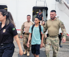 Simulado de segurança em navio de cruzeiro é realizado no Porto de Paranaguá