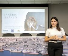 Janeiro Branco na Portos do Paraná