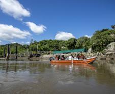 Mutirão da Portos do Paraná retira mais de meia tonelada de resíduos em Antonina