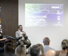 Portos do Paraná apresenta ações em evento do LIDE Paraná 2024