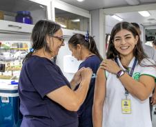 Mais de mil trabalhadores portuários participam do Abril Verde da Portos do Paraná