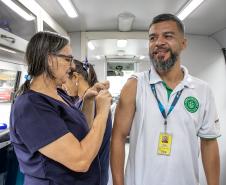 Mais de mil trabalhadores portuários participam do Abril Verde da Portos do Paraná