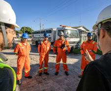 Simulado de atendimento a emergência química é realizado no Porto de Paranaguá