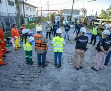 Simulado de atendimento a emergência química é realizado no Porto de Paranaguá