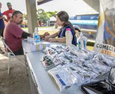 Portos do Paraná promove campanha Maio Amarelo no Pátio de Triagem