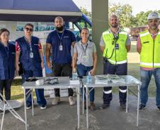 Portos do Paraná promove campanha Maio Amarelo no Pátio de Triagem