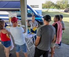 Portos do Paraná promove campanha Maio Amarelo no Pátio de Triagem