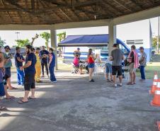 Portos do Paraná promove campanha Maio Amarelo no Pátio de Triagem