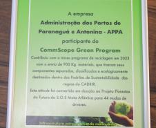 Retrofit tecnológico gera dois certificados para a Portos do Paraná
