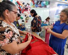 Curso gratuito de Corte e Costura da Portos do Paraná segue até agosto