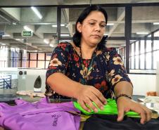 Curso gratuito de Corte e Costura da Portos do Paraná segue até agosto