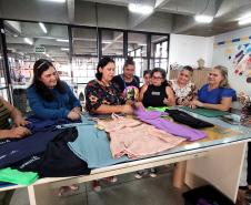 Curso gratuito de Corte e Costura da Portos do Paraná segue até agosto