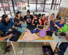 Curso gratuito de Corte e Costura da Portos do Paraná segue até agosto