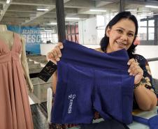 Curso gratuito de Corte e Costura da Portos do Paraná segue até agosto