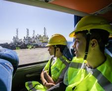 Mais de 1,2 mil visitantes conheceram o Porto de Paranaguá este ano 