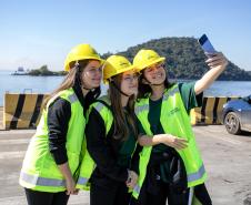 Mais de 1,2 mil visitantes conheceram o Porto de Paranaguá este ano 