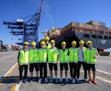 Mais de 1,2 mil visitantes conheceram o Porto de Paranaguá este ano 