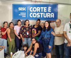 Curso gratuito de Corte e Costura da Portos do Paraná segue até agosto