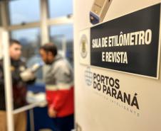 Portos do Paraná altera margem de segurança em testes de bafômetro
