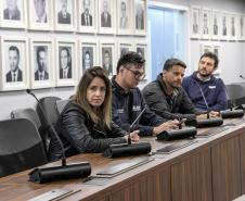 Estrutura da malha ferroviária do complexo portuário é apresentada a equipe técnica do Governo Federal