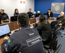 Estrutura da malha ferroviária do complexo portuário é apresentada a equipe técnica do Governo Federal