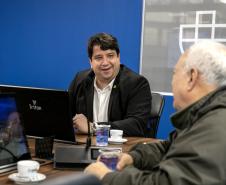 Estrutura da malha ferroviária do complexo portuário é apresentada a equipe técnica do Governo Federal
