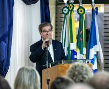 Portos do Paraná é apresentada a grupo de empresários do Leste do Estado - Com palestra e visita técnica, cerca de 80 comerciantes, industriais e prestadores de serviço puderam ver de perto as potencialidades dos Portos de Paranaguá e Antonina