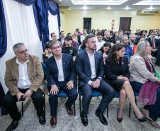Portos do Paraná é apresentada a grupo de empresários do Leste do Estado - Com palestra e visita técnica, cerca de 80 comerciantes, industriais e prestadores de serviço puderam ver de perto as potencialidades dos Portos de Paranaguá e Antonina
